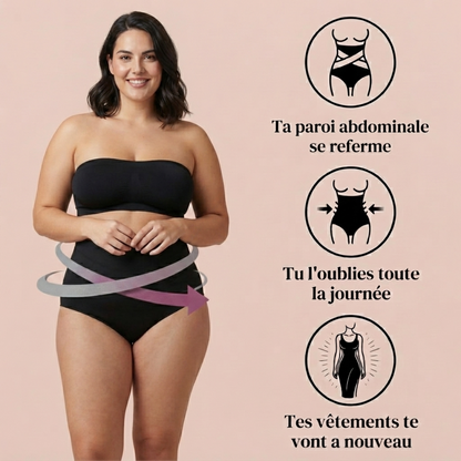 Culotte Gainante Taille Haute — Contrôle Ventre Sans Coutures